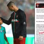 Cristiano Ronaldo Congratulates Son Cristiano Jr After He Earns Call-Up to Portugal U-15 Football Team,