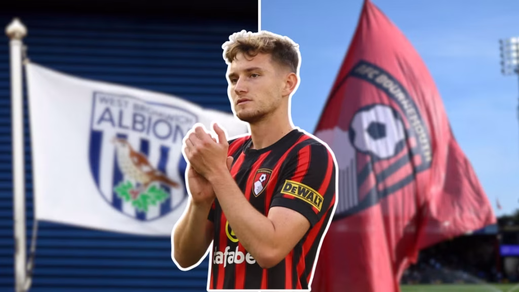 West Brom eyeing up AFC Bournemouth transfer raid for 35-cap international