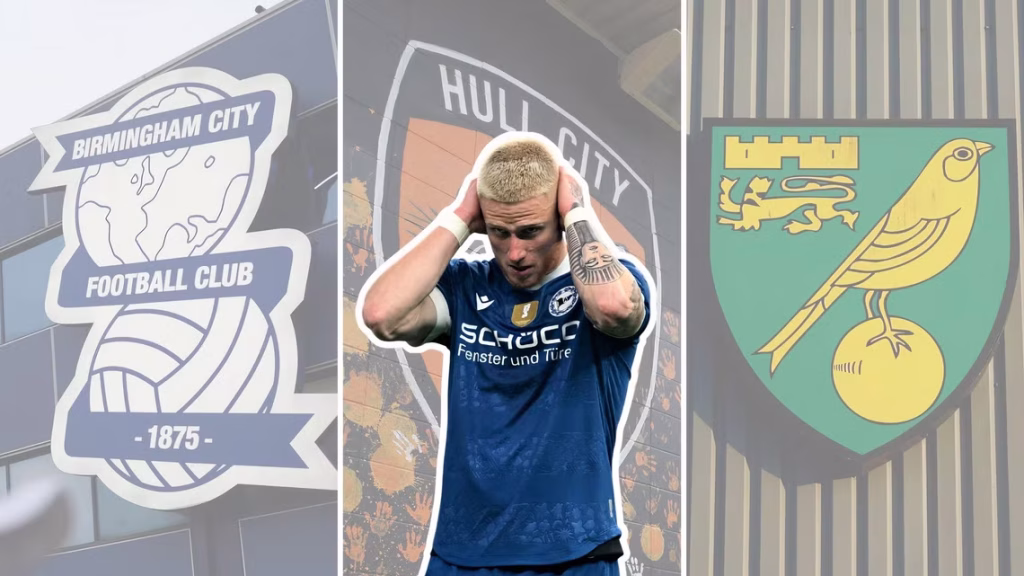 Birmingham City, Hull City and Norwich City tussling for the service of 23-year-old